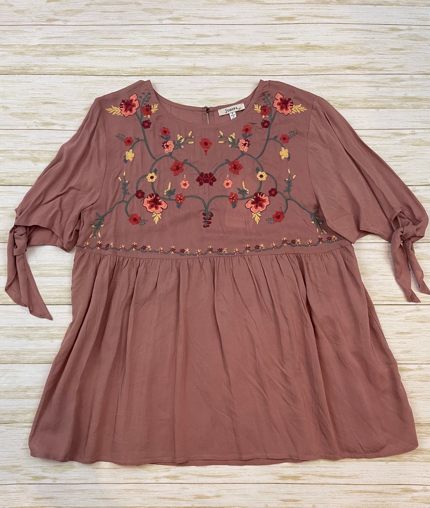 “Penelope” Floral Flare Top