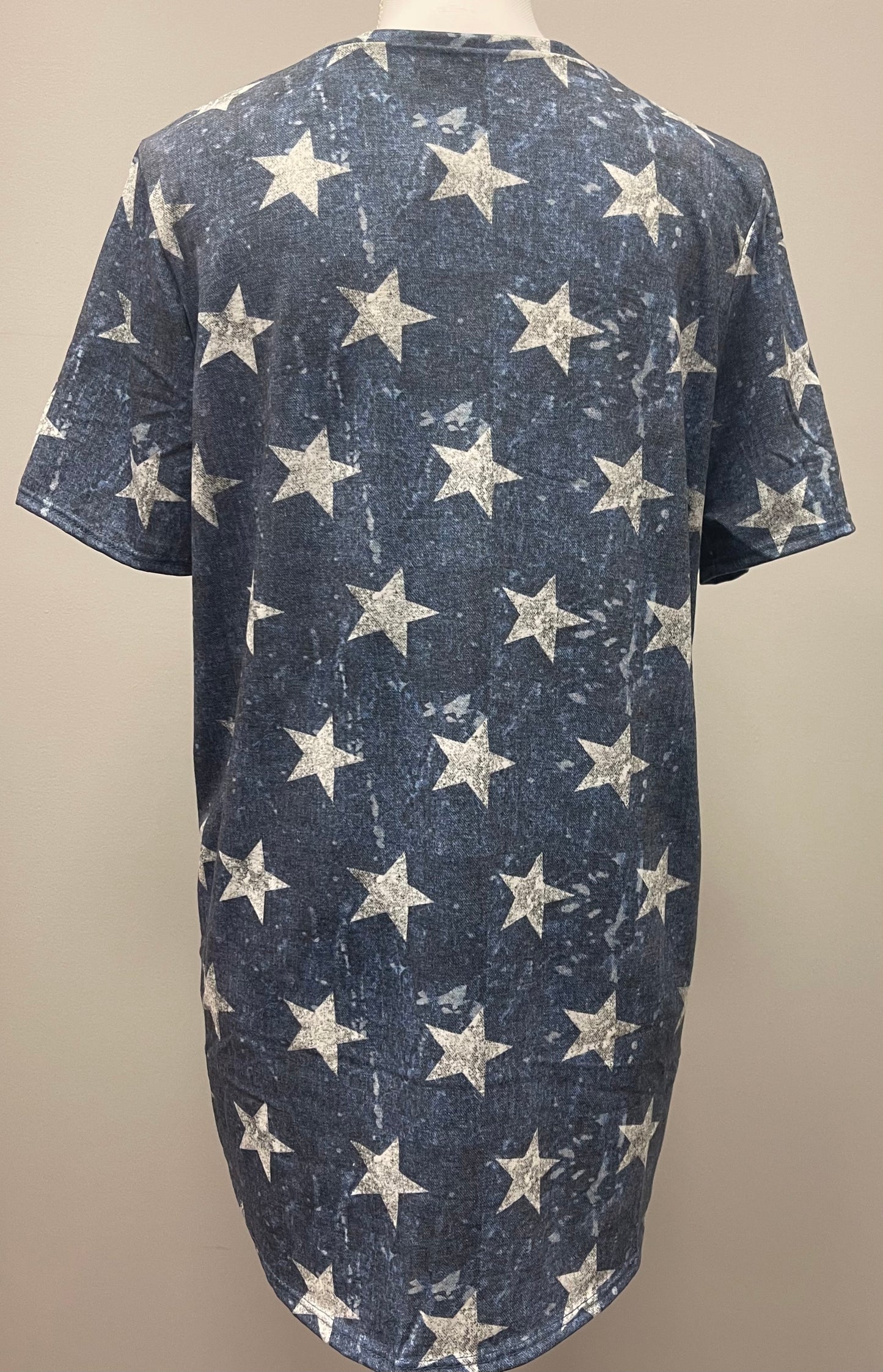 Distressed Star Tee