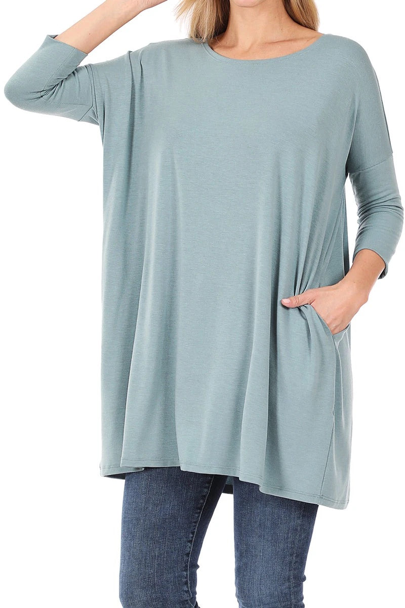 Pocketed tunic