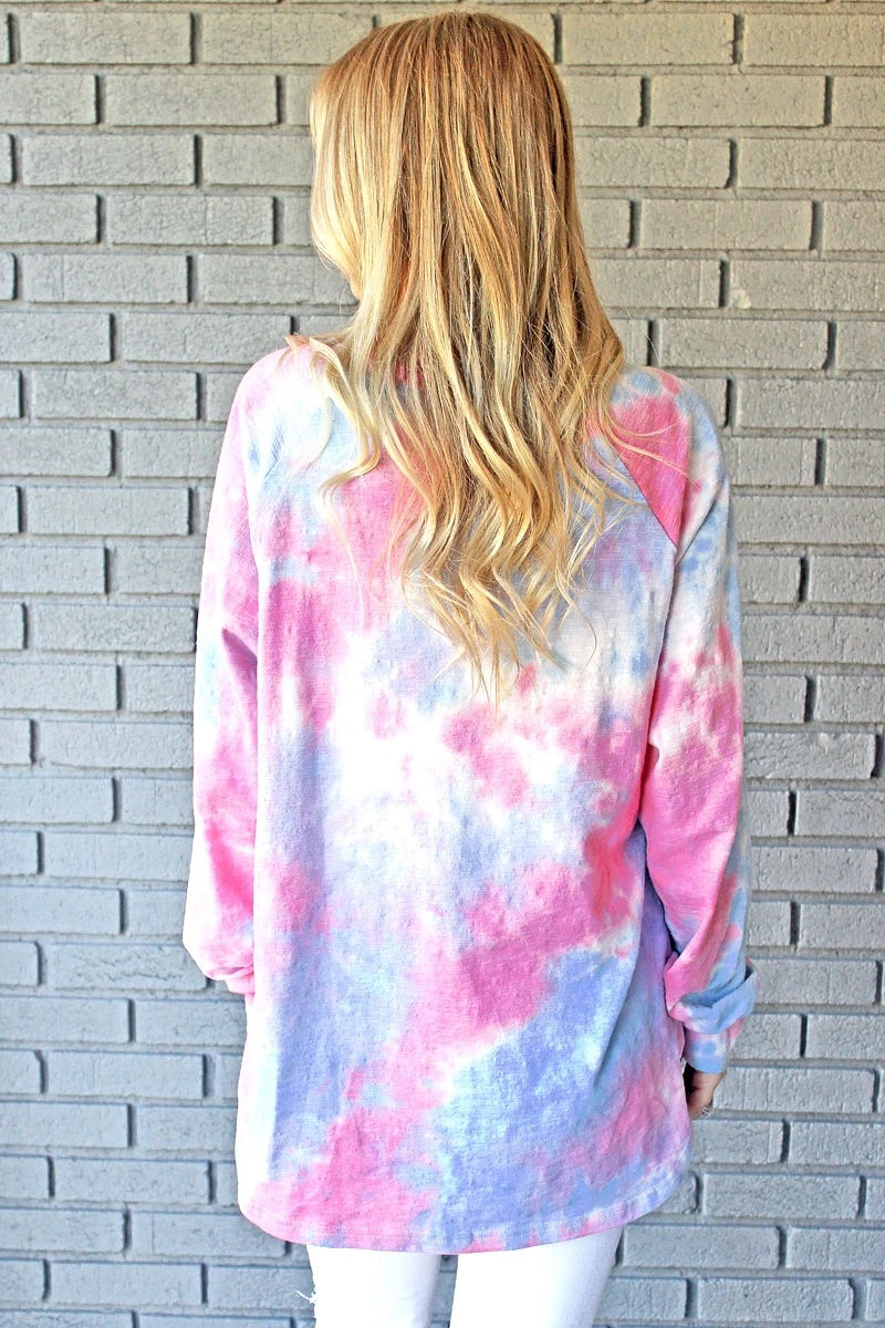 Tie-dye long sleeve