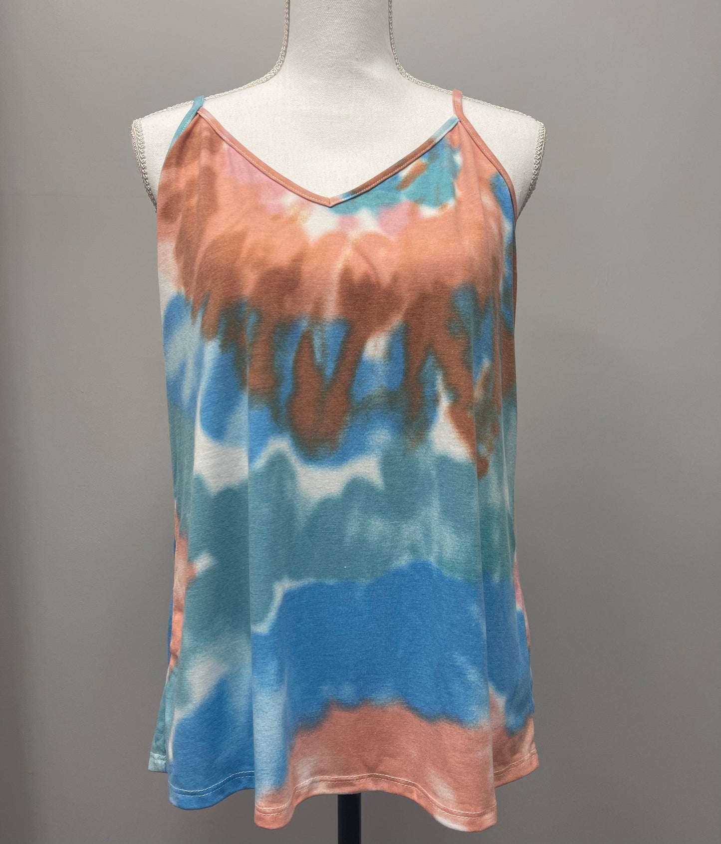 Tie-Dye Spaghetti Strap Tank