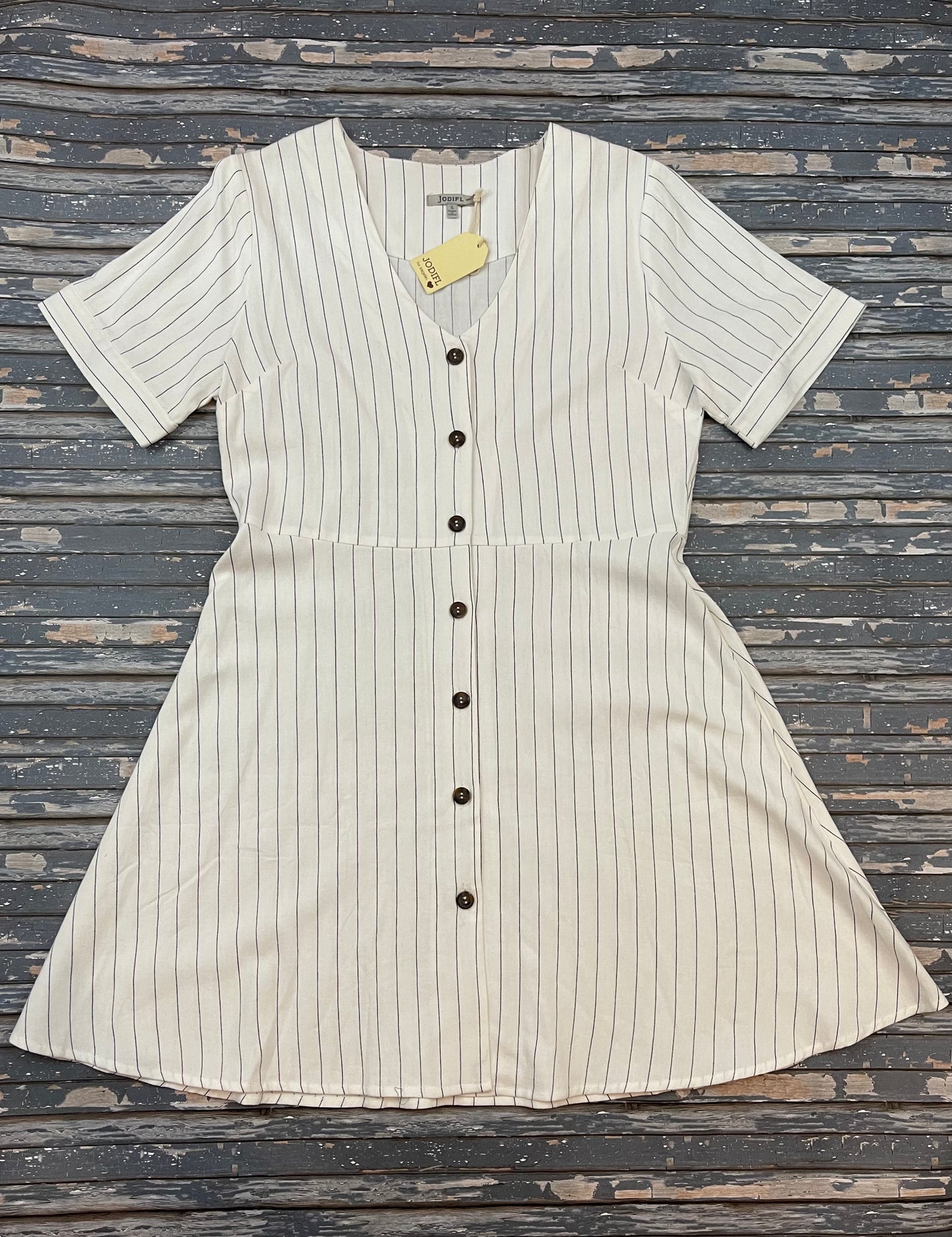 “Emma” Button Swing Dress